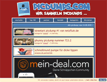 Tablet Screenshot of picdumps.com